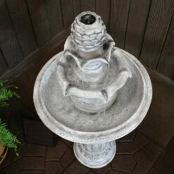 Outlet ❤️ Sunnydaze Decor Sunnydaze Outdoor Solar Powered Ornate Elegance Tiered Water Fountain with Battery Backup and LED Light - 41" - White Finish 🌟 20 Outlet ❤️ Sunnydaze Decor Sunnydaze Outdoor Solar Powered Ornate Elegance Tiered Water Fountain with Battery Backup and LED Light - 41" - White Finish 🌟 -Garden Decor Shop unnamed file 6861