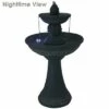 Buy 🔔 Sunnydaze Decor Sunnydaze Outdoor Polyresin Solar Powered Dual Pineapple 2-Tier Cascading Water Fountain with LED Lights and Battery Backup - 34" 🔥 -Garden Decor Shop unnamed file 6867
