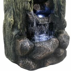 Buy 🎉 Sunnydaze Decor Sunnydaze 28"H Electric Glass Reinforced Concrete Cavern of Mystery Outdoor Water Fountain with LED Light 😉 -Garden Decor Shop unnamed file 6972