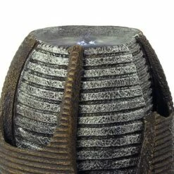 Outlet 🤩 Sunnydaze Decor Sunnydaze Outdoor Polyresin Solar Powered Bubbling Pot with Silver Accents Water Fountain with LED Light - 22" 😉 -Garden Decor Shop unnamed file 6990