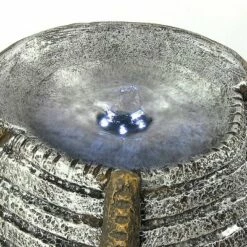 Outlet 🤩 Sunnydaze Decor Sunnydaze Outdoor Polyresin Solar Powered Bubbling Pot with Silver Accents Water Fountain with LED Light - 22" 😉 -Garden Decor Shop unnamed file 6991