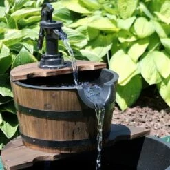 Discount π₯° Sunnydaze Decor Sunnydaze 23"H Electric Fir Wood 2-Tier Farmhouse Barrel with Metal Decorative Hand Pump Outdoor Water Fountain π 15 Discount π₯° Sunnydaze Decor Sunnydaze 23"H Electric Fir Wood 2-Tier Farmhouse Barrel with Metal Decorative Hand Pump Outdoor Water Fountain π -Garden Decor Shop unnamed file 6999