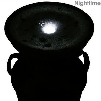 Best Pirce โจ Sunnydaze Decor Sunnydaze 20"H Electric Polystone Farmhouse Vintage Milk Can Birdbath Outdoor Water Fountain with LED Lights ๐ 3 Best Pirce โจ Sunnydaze Decor Sunnydaze 20"H Electric Polystone Farmhouse Vintage Milk Can Birdbath Outdoor Water Fountain with LED Lights ๐