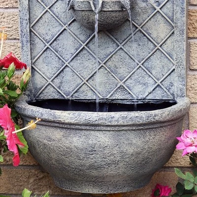 Deals ๐ Sunnydaze Decor Sunnydaze 26"H Electric Polystone Messina Outdoor Wall-Mount Water Fountain, French Limestone Finish ๐ฏ 6 Deals ๐ Sunnydaze Decor Sunnydaze 26"H Electric Polystone Messina Outdoor Wall-Mount Water Fountain, French Limestone Finish ๐ฏ - Image 4