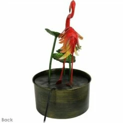 Best Pirce ⭐ Sunnydaze Decor Sunnydaze 24"H Electric Metal Flamingo Whimsy Tiered Outdoor Water Fountain 🔔 -Garden Decor Shop unnamed file 7052