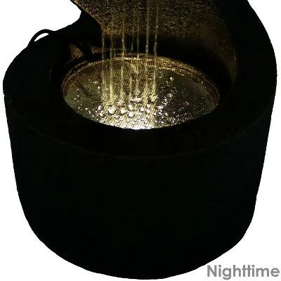 Flash Sale ⌛ Sunnydaze Decor Sunnydaze Indoor Contemporary Decorative Polyresin Winding Showers Tabletop Water Fountain with LED Lights - 13" 🔥 8 Flash Sale ⌛ Sunnydaze Decor Sunnydaze Indoor Contemporary Decorative Polyresin Winding Showers Tabletop Water Fountain with LED Lights - 13" 🔥 - Image 6