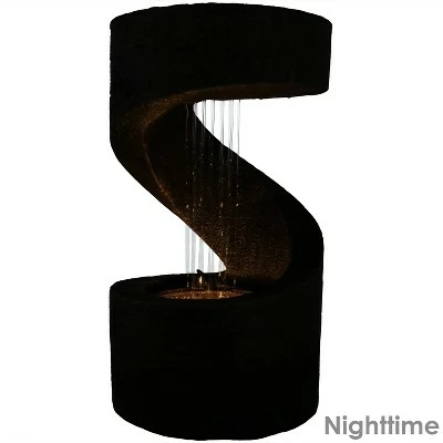 Flash Sale ⌛ Sunnydaze Decor Sunnydaze Indoor Contemporary Decorative Polyresin Winding Showers Tabletop Water Fountain with LED Lights - 13" 🔥 10 Flash Sale ⌛ Sunnydaze Decor Sunnydaze Indoor Contemporary Decorative Polyresin Winding Showers Tabletop Water Fountain with LED Lights - 13" 🔥 - Image 8