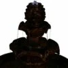 Budget 😉 Sunnydaze Decor Sunnydaze Outdoor Solar Powered Ornate Elegance Tiered Water Fountain with Battery Backup and LED Light - 41" - Rustic Finish 👏 -Garden Decor Shop unnamed file 7077