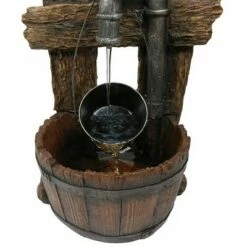 Buy 🌟 Sunnydaze Decor Sunnydaze 29"H Electric Polyresin Bird House with Leaking Pipe Outdoor Water Fountain with LED Light 😍 -Garden Decor Shop unnamed file 7091