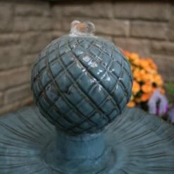 Best Sale 👏 Sunnydaze Decor Sunnydaze 27"H Electric Green Ceramic 2-Tier Resting Birds Outdoor Water Fountain 😍 -Garden Decor Shop unnamed file 7107