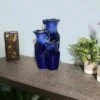 Flash Sale 💯 Sunnydaze Decor Sunnydaze Indoor Decorative Smooth Ceramic Glazed Pitchers Desktop Tabletop Water Fountain - 11" - Blue 🤩 -Garden Decor Shop unnamed file 7108