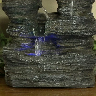 Cheap π€© Sunnydaze Decor Sunnydaze Indoor Decorative Five Stream Rock Cavern Tabletop Water Fountain with Multi-Colored LED Lights - 13" 𧨠7 Cheap π€© Sunnydaze Decor Sunnydaze Indoor Decorative Five Stream Rock Cavern Tabletop Water Fountain with Multi-Colored LED Lights - 13" 𧨠- Image 5