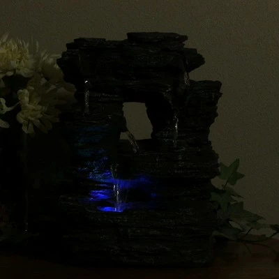Cheap π€© Sunnydaze Decor Sunnydaze Indoor Decorative Five Stream Rock Cavern Tabletop Water Fountain with Multi-Colored LED Lights - 13" 𧨠9 Cheap π€© Sunnydaze Decor Sunnydaze Indoor Decorative Five Stream Rock Cavern Tabletop Water Fountain with Multi-Colored LED Lights - 13" 𧨠- Image 7