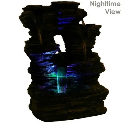 Cheap π€© Sunnydaze Decor Sunnydaze Indoor Decorative Five Stream Rock Cavern Tabletop Water Fountain with Multi-Colored LED Lights - 13" 𧨠10 Cheap π€© Sunnydaze Decor Sunnydaze Indoor Decorative Five Stream Rock Cavern Tabletop Water Fountain with Multi-Colored LED Lights - 13" 𧨠- Image 8