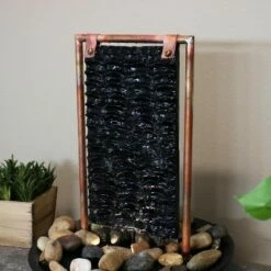 Cheap 🌟 12.5" H Slate Billowing Slate Tabletop Water Fountain - Sunnydaze Decor ✨ -Garden Decor Shop unnamed file 7229