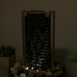 Cheap 🌟 12.5" H Slate Billowing Slate Tabletop Water Fountain - Sunnydaze Decor ✨ -Garden Decor Shop unnamed file 7231