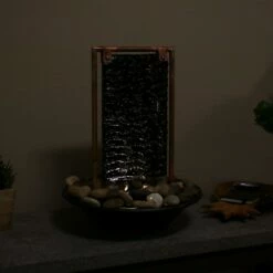 Cheap 🌟 12.5" H Slate Billowing Slate Tabletop Water Fountain - Sunnydaze Decor ✨ -Garden Decor Shop unnamed file 7232