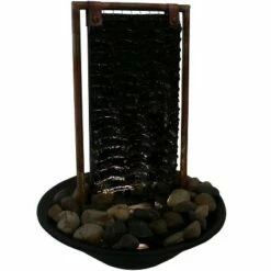 Cheap 🌟 12.5" H Slate Billowing Slate Tabletop Water Fountain - Sunnydaze Decor ✨ -Garden Decor Shop unnamed file 7234