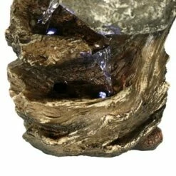 Top 10 💯 Sunnydaze Decor Sunnydaze Indoor Home Decorative Tiered Rock and Log Waterfall Tabletop Water Fountain with LED Lights - 10" 🥰 -Garden Decor Shop unnamed file 7272