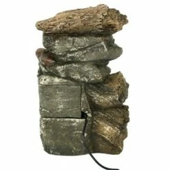Top 10 💯 Sunnydaze Decor Sunnydaze Indoor Home Decorative Tiered Rock and Log Waterfall Tabletop Water Fountain with LED Lights - 10" 🥰 -Garden Decor Shop unnamed file 7274