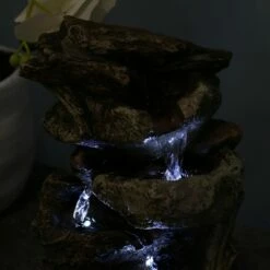 Top 10 💯 Sunnydaze Decor Sunnydaze Indoor Home Decorative Tiered Rock and Log Waterfall Tabletop Water Fountain with LED Lights - 10" 🥰 -Garden Decor Shop unnamed file 7279