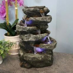 Cheapest π Sunnydaze Decor Sunnydaze Indoor Home Office Relaxing 6-Tiered Stone Falls Tabletop Water Fountain with LED Lights - 15" π 16 Cheapest π Sunnydaze Decor Sunnydaze Indoor Home Office Relaxing 6-Tiered Stone Falls Tabletop Water Fountain with LED Lights - 15" π -Garden Decor Shop unnamed file 7306