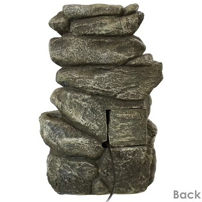 Cheapest π Sunnydaze Decor Sunnydaze Indoor Home Office Relaxing 6-Tiered Stone Falls Tabletop Water Fountain with LED Lights - 15" π 14 Cheapest π Sunnydaze Decor Sunnydaze Indoor Home Office Relaxing 6-Tiered Stone Falls Tabletop Water Fountain with LED Lights - 15" π - Image 12