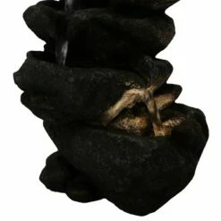 New 🔥 Sunnydaze Decor Sunnydaze Indoor Office Entryway Tabletop Serene Rocky Falls Water Fountain Feature with LED Light - 10" 🔥 -Garden Decor Shop unnamed file 7327