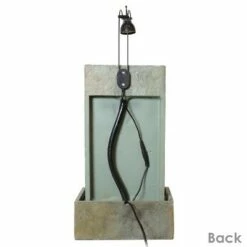 Best reviews of 💯 Sunnydaze Decor Sunnydaze Indoor Home Office Tranquility Slate Tabletop Waterfall Water Fountain with LED Light - 24" 🎉 -Garden Decor Shop unnamed file 7347