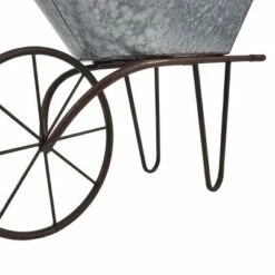 Promo ❤️ Alpine Corporation Alpine 36" Metal Watering Can Wheelbarrow Fountain ✨ -Garden Decor Shop unnamed file 7414