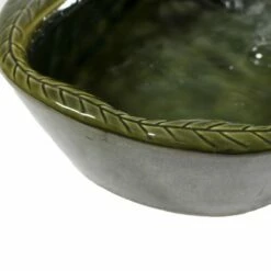 Hot Sale ✔️ Sunnydaze Decor Sunnydaze Outdoor Solar Powered Glazed Ceramic Dove Water Fountain with Submersible Pump and Filter - 7" - Green 🔥 -Garden Decor Shop unnamed file 7417