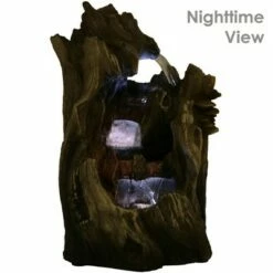 Cheap ⭐ Sunnydaze Decor Sunnydaze Indoor Home Decorative Cascading Caves Waterfall Tabletop Water Fountain with LED Lights - 14" 👍 -Garden Decor Shop unnamed file 7423