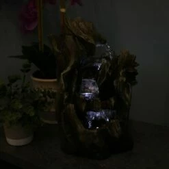 Cheap ⭐ Sunnydaze Decor Sunnydaze Indoor Home Decorative Cascading Caves Waterfall Tabletop Water Fountain with LED Lights - 14" 👍 -Garden Decor Shop unnamed file 7429