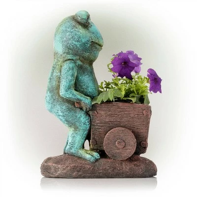 Coupon π Alpine Corporation Alpine 15" Magnesium Oxide Frog Pushing Wagon Statue Planter π 6 Coupon π Alpine Corporation Alpine 15" Magnesium Oxide Frog Pushing Wagon Statue Planter π - Image 4
