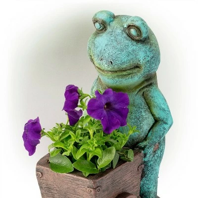 Coupon π Alpine Corporation Alpine 15" Magnesium Oxide Frog Pushing Wagon Statue Planter π 7 Coupon π Alpine Corporation Alpine 15" Magnesium Oxide Frog Pushing Wagon Statue Planter π - Image 5