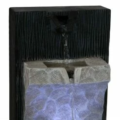 Cheap 😍 Sunnydaze Decor Sunnydaze Indoor Home Office Decorative Tranquil Basin Tabletop Water Fountain Feature with LED Light - 13" 🧨 -Garden Decor Shop unnamed file 7458