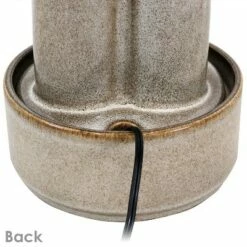 Cheapest 😀 Sunnydaze Decor Sunnydaze Indoor Home Office Tiered Carafe Smooth Glazed Ceramic Tabletop Water Fountain Feature - 10" - Light Brown 🛒 -Garden Decor Shop unnamed file 7480