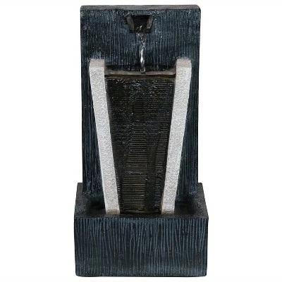 Brand new ✔️ Sunnydaze Decor Sunnydaze Indoor Home Office Decorative Gentle Virtue Tabletop Water Fountain with LED Light - 13" - Black ✨ 9 Brand new ✔️ Sunnydaze Decor Sunnydaze Indoor Home Office Decorative Gentle Virtue Tabletop Water Fountain with LED Light - 13" - Black ✨ - Image 7