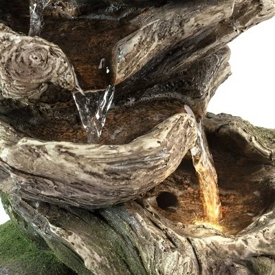 Flash Sale π Alpine Corporation Alpine 11" Rainforest Five Tier Cascading Fountain with LED Light Gray π 7 Flash Sale π Alpine Corporation Alpine 11" Rainforest Five Tier Cascading Fountain with LED Light Gray π - Image 5