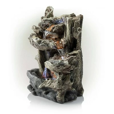 Best Pirce β€οΈ Alpine Corporation 14" 5-Tier Rainforest Fountain With LED Lights - Brown π 5 Best Pirce β€οΈ Alpine Corporation 14" 5-Tier Rainforest Fountain With LED Lights - Brown π - Image 3