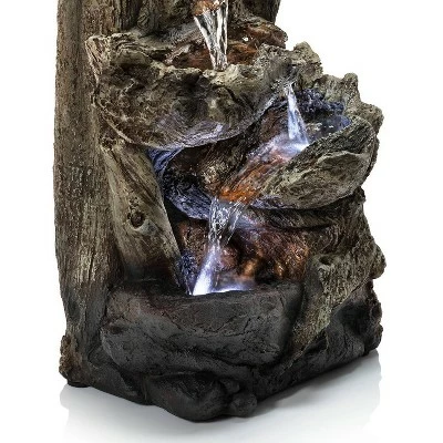 Best Pirce β€οΈ Alpine Corporation 14" 5-Tier Rainforest Fountain With LED Lights - Brown π 7 Best Pirce β€οΈ Alpine Corporation 14" 5-Tier Rainforest Fountain With LED Lights - Brown π - Image 5