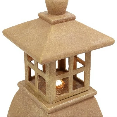 New ๐ Sunnydaze Decor Sunnydaze 23"H Electric Resin Zen Lantern Outdoor Water Fountain with LED Lights ๐งจ 5 New ๐ Sunnydaze Decor Sunnydaze 23"H Electric Resin Zen Lantern Outdoor Water Fountain with LED Lights ๐งจ - Image 3