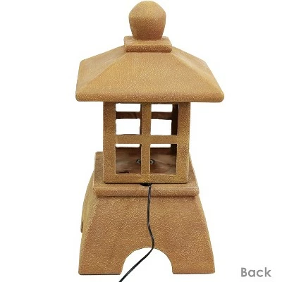 New ๐ Sunnydaze Decor Sunnydaze 23"H Electric Resin Zen Lantern Outdoor Water Fountain with LED Lights ๐งจ 11 New ๐ Sunnydaze Decor Sunnydaze 23"H Electric Resin Zen Lantern Outdoor Water Fountain with LED Lights ๐งจ - Image 9