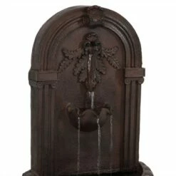 Coupon 🤩 Sunnydaze Decor Sunnydaze 27"H Solar-Powered Polystone Florence Outdoor Wall-Mount Water Fountain, Iron Finish 🧨 -Garden Decor Shop unnamed file 7610