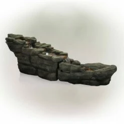 Best Pirce ❤️ Alpine Corporation Alpine 20" Rocky River Rapids Stone Resin Fountain with LED Lights Gray ✨ 9 Best Pirce ❤️ Alpine Corporation Alpine 20" Rocky River Rapids Stone Resin Fountain with LED Lights Gray ✨ -Garden Decor Shop unnamed file 7625