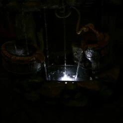 Brand new ✨ Sunnydaze Decor Sunnydaze 25"H Electric Polyresin Enchanted Wishing Well Outdoor water Fountain with LED Lights 🥰 -Garden Decor Shop unnamed file 7642