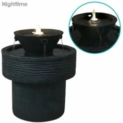 Buy 🔥 Sunnydaze Decor Sunnydaze 20"H Electric Resin 2-Tier Round Bird Bath Outdoor Water Fountain with LED Lights 👍 22 Buy 🔥 Sunnydaze Decor Sunnydaze 20"H Electric Resin 2-Tier Round Bird Bath Outdoor Water Fountain with LED Lights 👍 -Garden Decor Shop unnamed file 7654