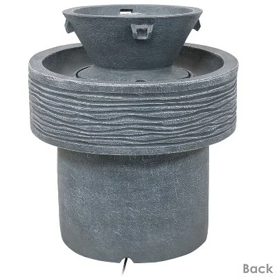 Buy 🔥 Sunnydaze Decor Sunnydaze 20"H Electric Resin 2-Tier Round Bird Bath Outdoor Water Fountain with LED Lights 👍 13 Buy 🔥 Sunnydaze Decor Sunnydaze 20"H Electric Resin 2-Tier Round Bird Bath Outdoor Water Fountain with LED Lights 👍 - Image 11