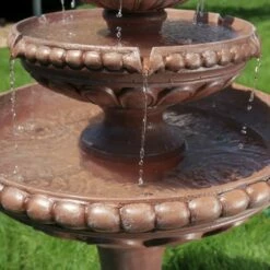 Brand new 🥰 Sunnydaze Decor Sunnydaze 43"H Electric Resin and Concrete 3-Tier Pair of Doves Outdoor Water Fountain 🎁 -Garden Decor Shop unnamed file 7668