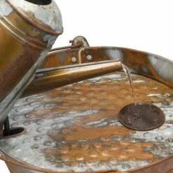 Cheap 🧨 Rustic Watering Can Metal Fountain - Alpine Corporation 🔥 -Garden Decor Shop unnamed file 7681